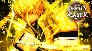 Thunder Breathing Ranked Gameplay l Demon Slayer rpg2, Dsrpg2