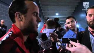 MNT vs. Argentina: Mixed Zone - March 26, 2011