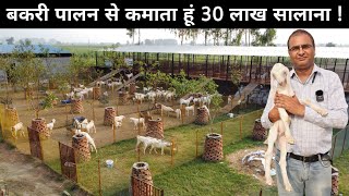 इंजीनियर साहब की सफल बकरी फैक्ट्री | Goat Farm Tour | Goat Farming