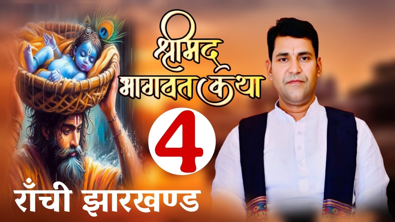 LIVE🛑Day 04 | श्रीमद् भागवत कथा | आचार्य स्वामी विवेकानंद जी महाराज | राँची झारखण्ड  |