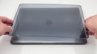 Crystal Black Case for MacBook Pro 13-inch 2020 (A2338) 💻 with Keyboard Cover