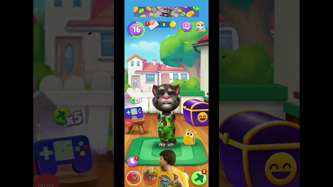 mr beast vs my talking tom shorts rek