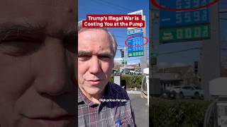 Trump’s illegal war is costing you at the gas pump.