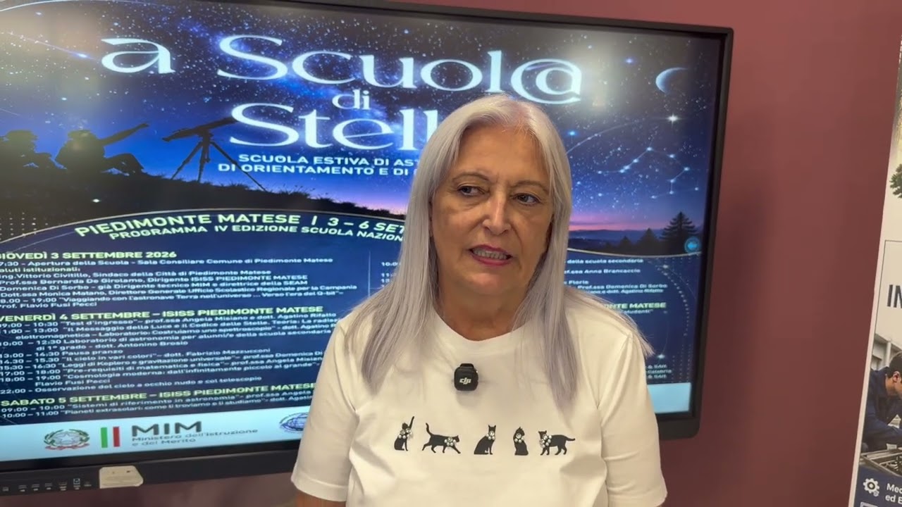 A PIEDIMONTE SI VA SCUOLA DI STELLE