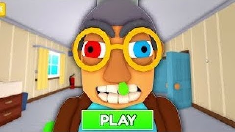 TEAM GRANDMA ESCAPE TEAMWORK OBBY roblox! Gameplay Walkthrough No Death 4K