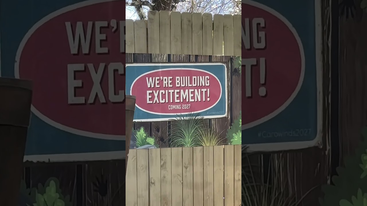 What are your guesses for #Carowinds2027?? #whatsinthewoods