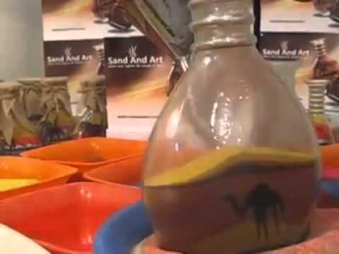 מדהים! עיצוב בקבוק חול צבעוני - YouTube