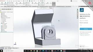 Mechanical Clamp Bracket | 3D CAD Modeling & Design | SolidWorks
