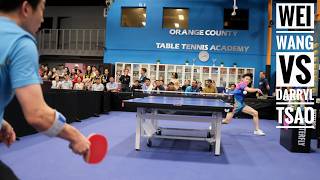 Wei Wang (2633) vs Darryl Tsao (2605) // OCTTA Open Singles Quarterfinal