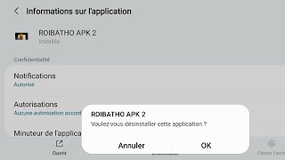 VOICI COMMENT DÉSINSTALLER ROIBATHO APK2 SUR VOTRE APPAREIL ANDROID
