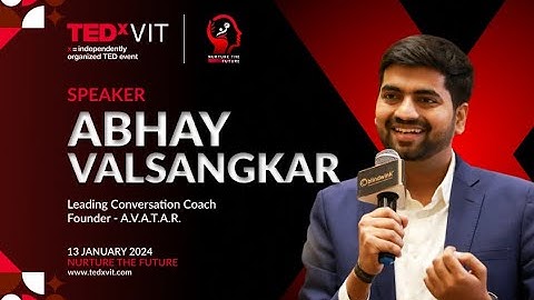 How to make a Human Connection in an ever increasing AI World | Abhay Valsangkar | TEDxVIT