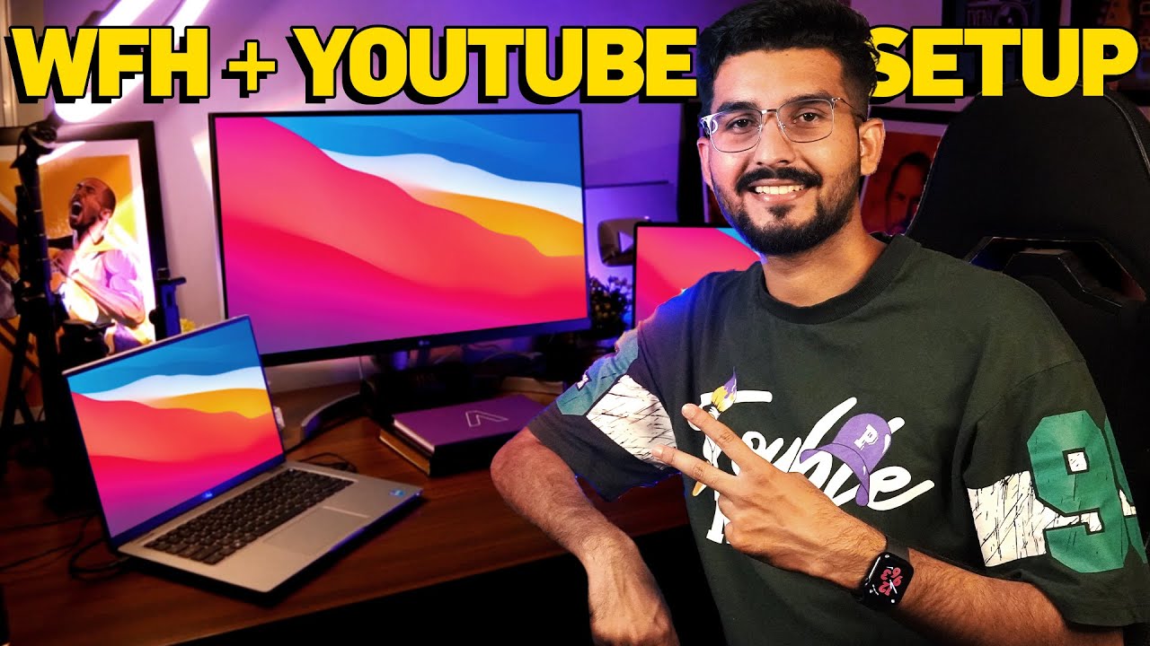 My Dream Work from Home and YouTube Setup Tour 2023 Worth 10 Lakhs😍 ...