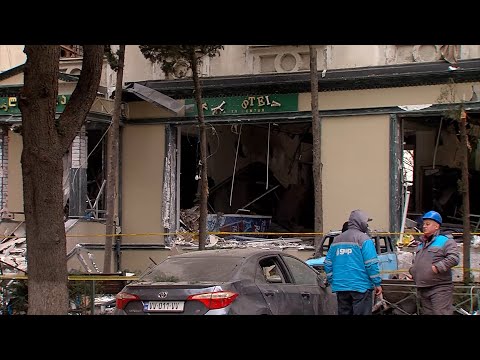 აფეთქება თბილისში - შენობის პირველი სართული სრულად განადგურებულია