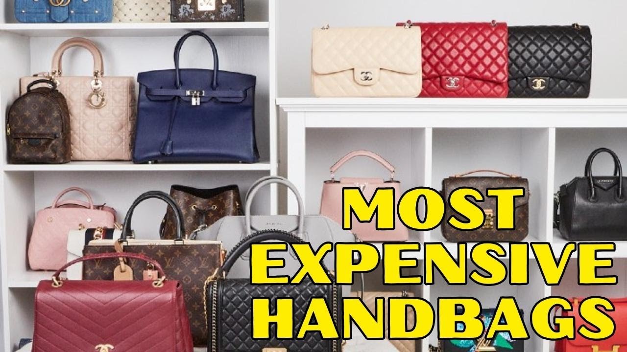 Top 10 most expensive luxury bags YouTube