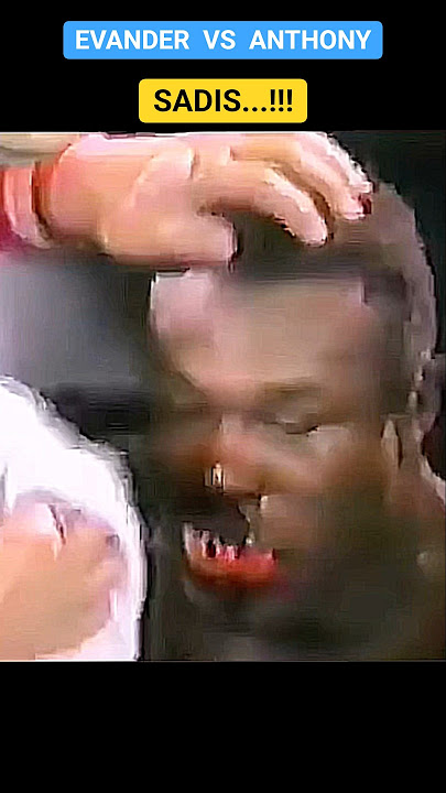 EVANDER HOLYFIELD VS ANTHONY DAVIS #boxing #worldboxing #heavyweightboxing #boxingmatch