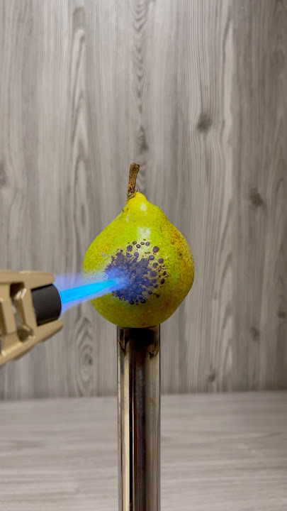 Powerfull lighter vs Pear #shorts #deeepx
