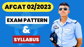 afcat 2 2023 exam pattern & syllabus|afcat 2023 exam pattern|afcat 2023 syllabus
