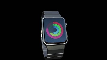 Demo Apple Motion 3D Model — Apple Watch (w/dropzone)