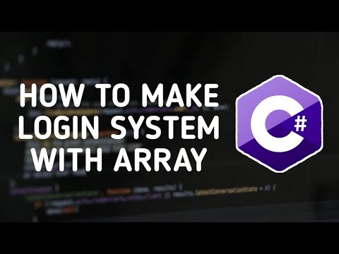 HOW TO MAKE LOGIN SYSTEM WITH ARRAY - TAGALOG
