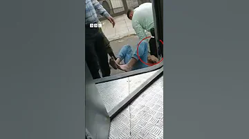 بازداشت خشونت آمیز مهاجر افغان در ایران 