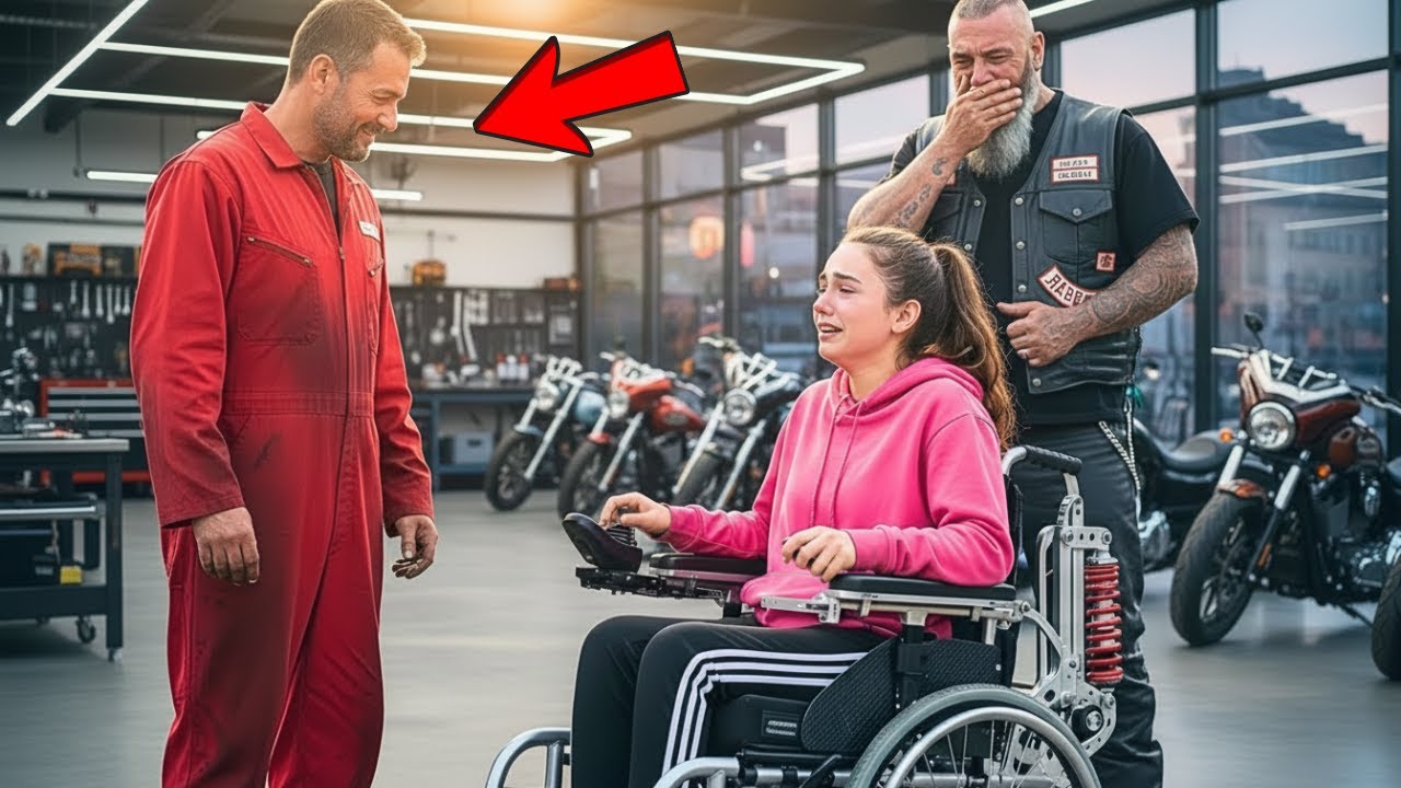 Armer Mechaniker schenkt Bikern behinderter Tochter ein Wunder – 95 Hells Angels ändern sein Leben