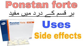 how to use Ponstan forte tablet uses in urdu | Mefenamic acid | ponstan forte review