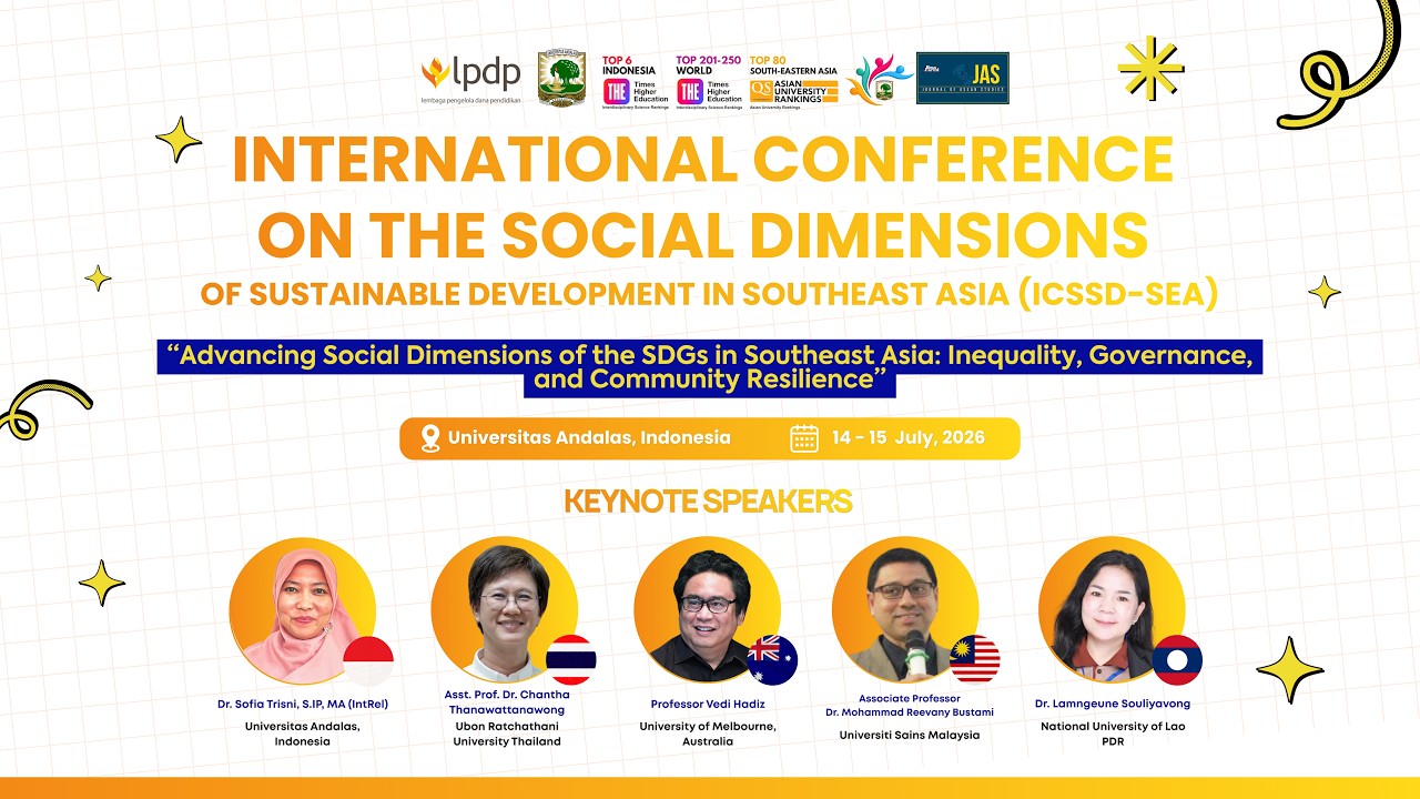 UNIVERSITAS ANDALAS - ICSSD-SEA