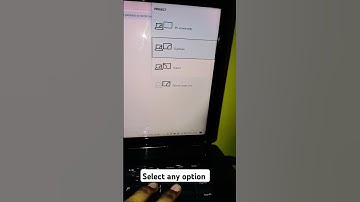 How to caste screen from laptop to second monitor | hdmi cable | vga cable | screen mirroring #tech