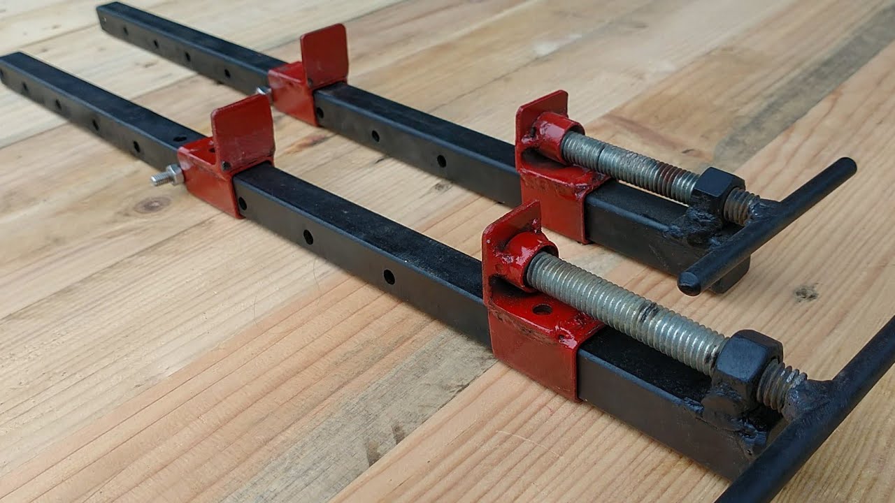 Como hacer prensas para Carpintería / How to make clamps for carpentry 