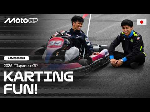 UNSEEN bits from MotoGP's Karting Challenge 👀🏎️