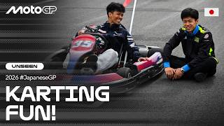 UNSEEN bits from MotoGP's Karting Challenge 👀🏎️