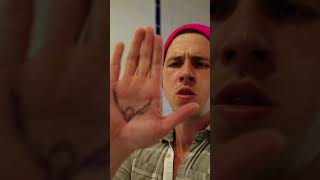 Painted beard becomes REAL