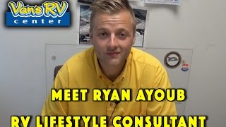 Meet Ryan Ayoub | Van's RV Sales Represenative