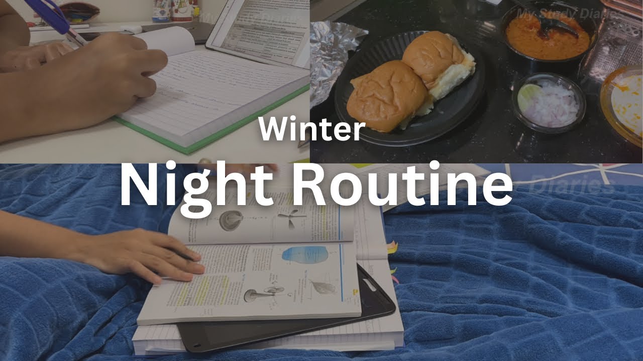 MY WINTER NIGHT ROUTINE - YouTube