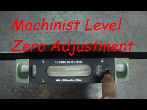 machinist-level-zero-adjustment