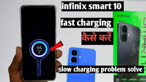 How to make Infinix smart 10 fast charging|| How to solve Infinix smart 10 slow charging problem