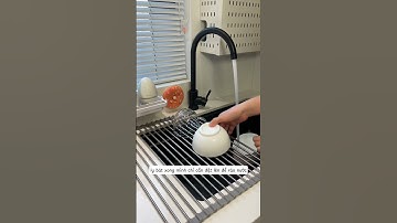 Giá inox xếp gọn gác bồn rửa bát #giadungtienich #giadungthongminh #giadungbep #giadung #yeubep