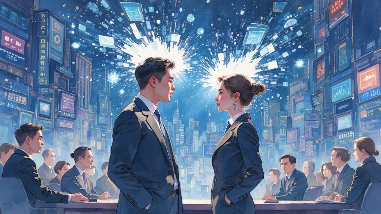 [AI Ficción] ¡Mi esposa CEO puede leer mi mente, así que critiqué a todos por dentro! ¡Un divorcio..