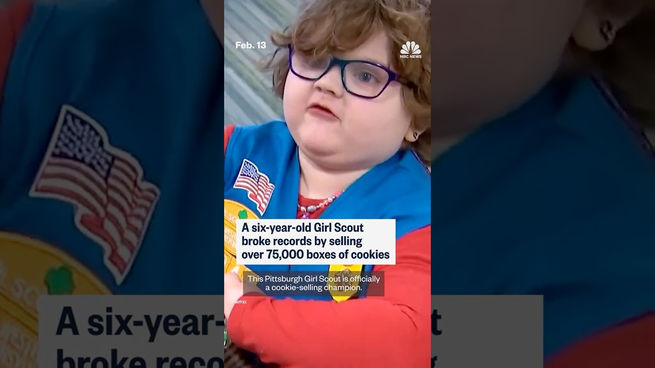 Girl Scout sells record-breaking number of cookies