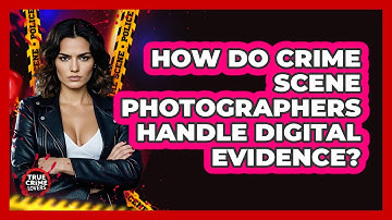 How Do Crime Scene Photographers Handle Digital Evidence? - True Crime Lovers
