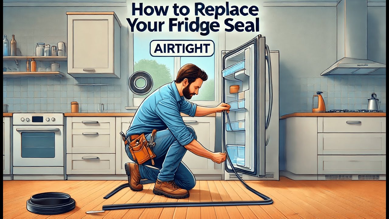 Airtight Fridge Seals: How to Replace Your Seal & Save Energy (DIY)