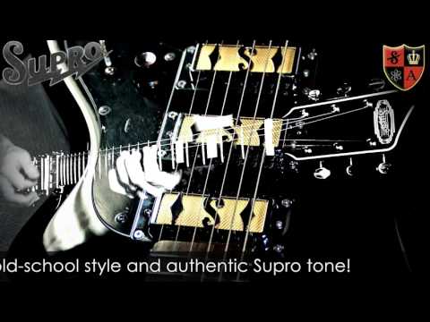 Supro Hampton Guitar - Official Demo by Mike Hermans