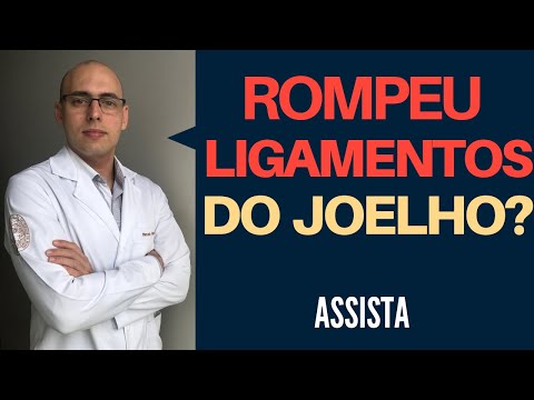 ROMPEU O LIGAMENTO DO JOELHO? - Importante!