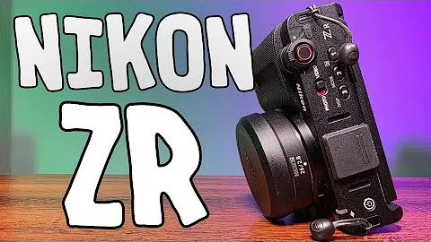 Nikon ZR Camera Unboxing and First Impressions