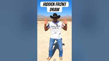 The Sneakiest Way to Draw Your Gun in a Mugging | Appendix Carry Trick Most People Don’t Know