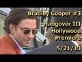 Bradley cooper 3 at the hangover 3 movie premiere in westwood ca
