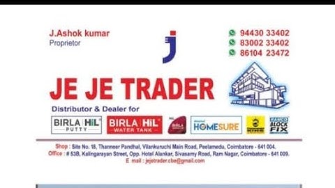 Birla Hil Putty mixing and using method..#coimbatore#trader#construction #material#putty#renovation