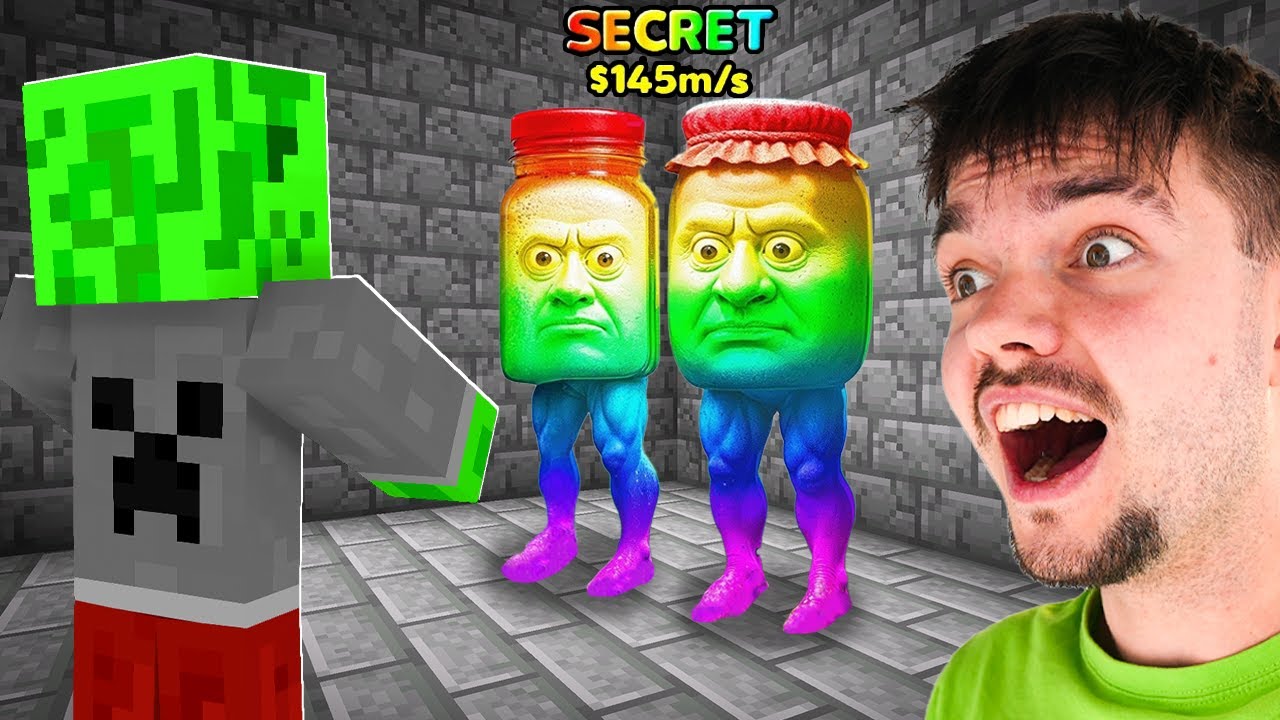 UKRADŁEM NAJRZADSZEGO BRAINROTA za 1.000.000$ w Minecraft!