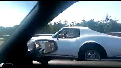 1972 Corvette ZZ4 4-Speed - accelerating from 75 Mph