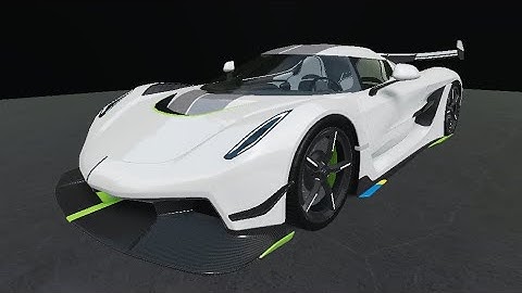 3D Timelapse - Koenigsegg jesko blender